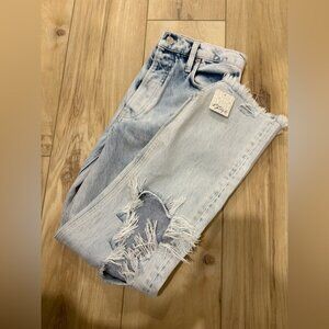 FREE PEOPLE - Tapered BAGGY BOYFRIEND JEANS